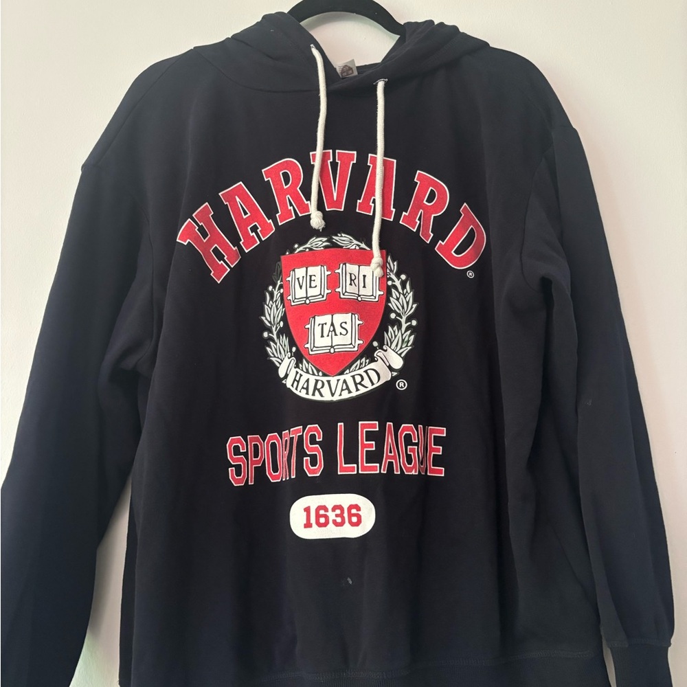 🔥HOT🔥 Harvard Black Hoodie